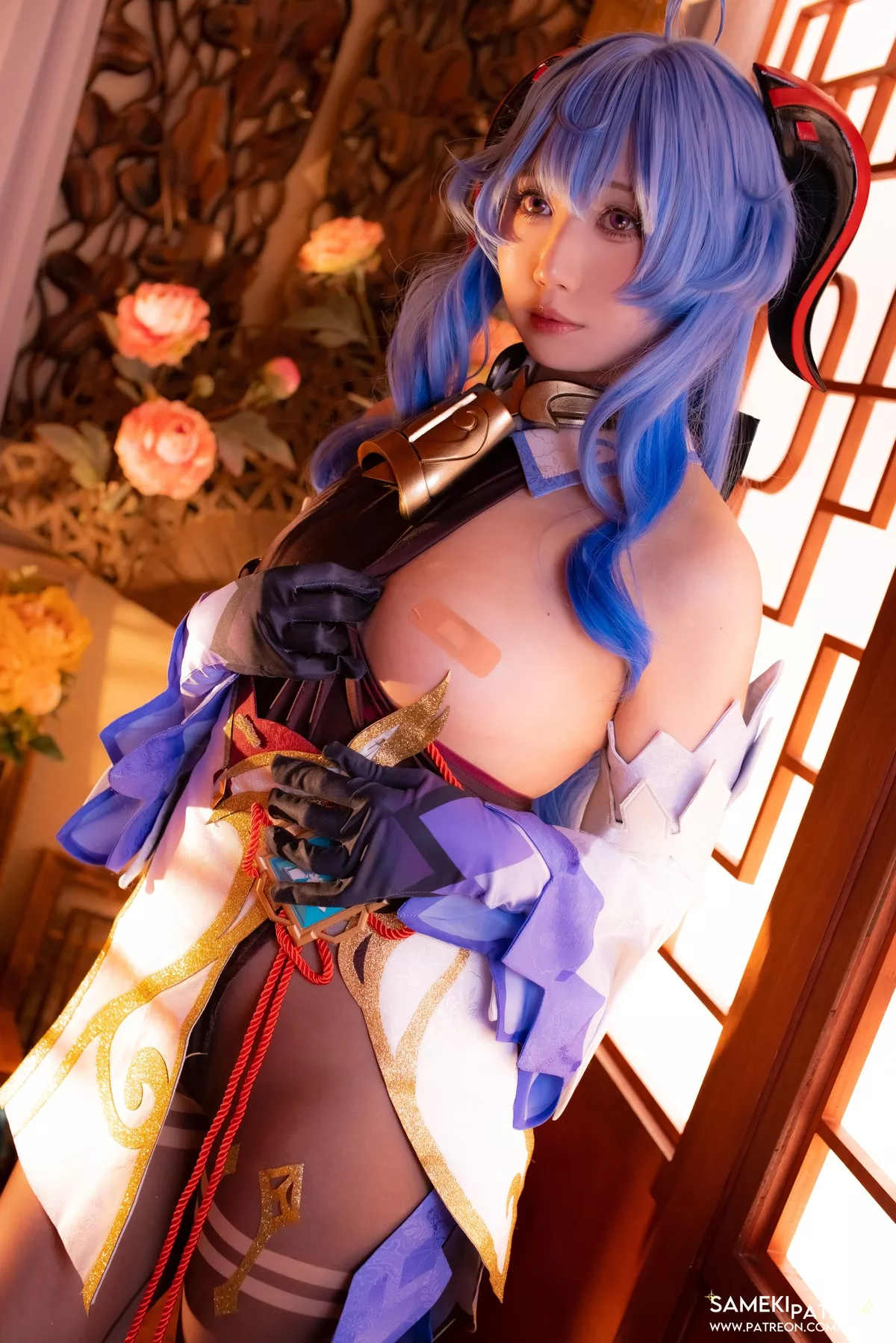 Cosplay 原神 甘雨 风情 丽人 Sameki 私摄