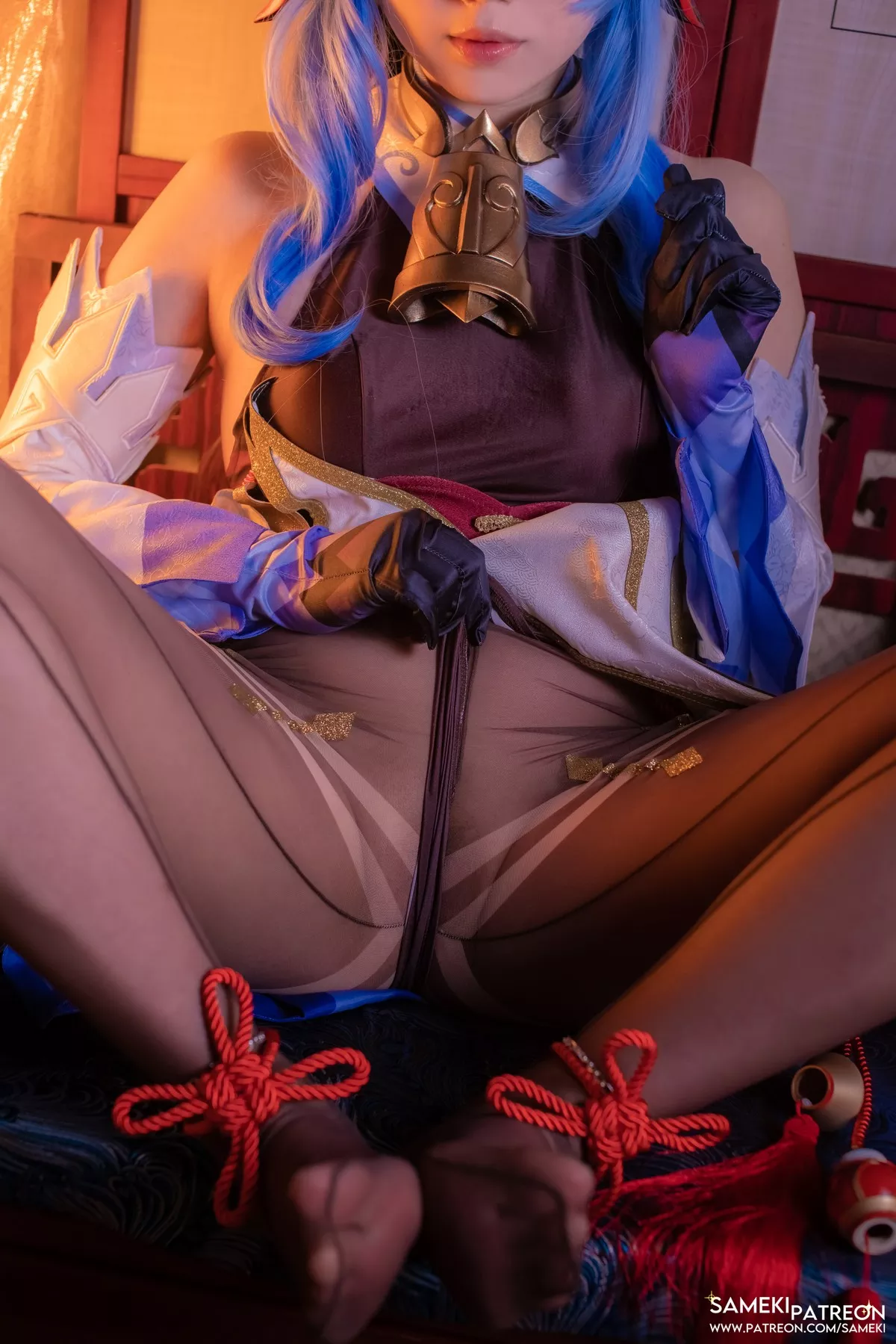 Cosplay 原神 甘雨 风情 丽人 Sameki 私摄
