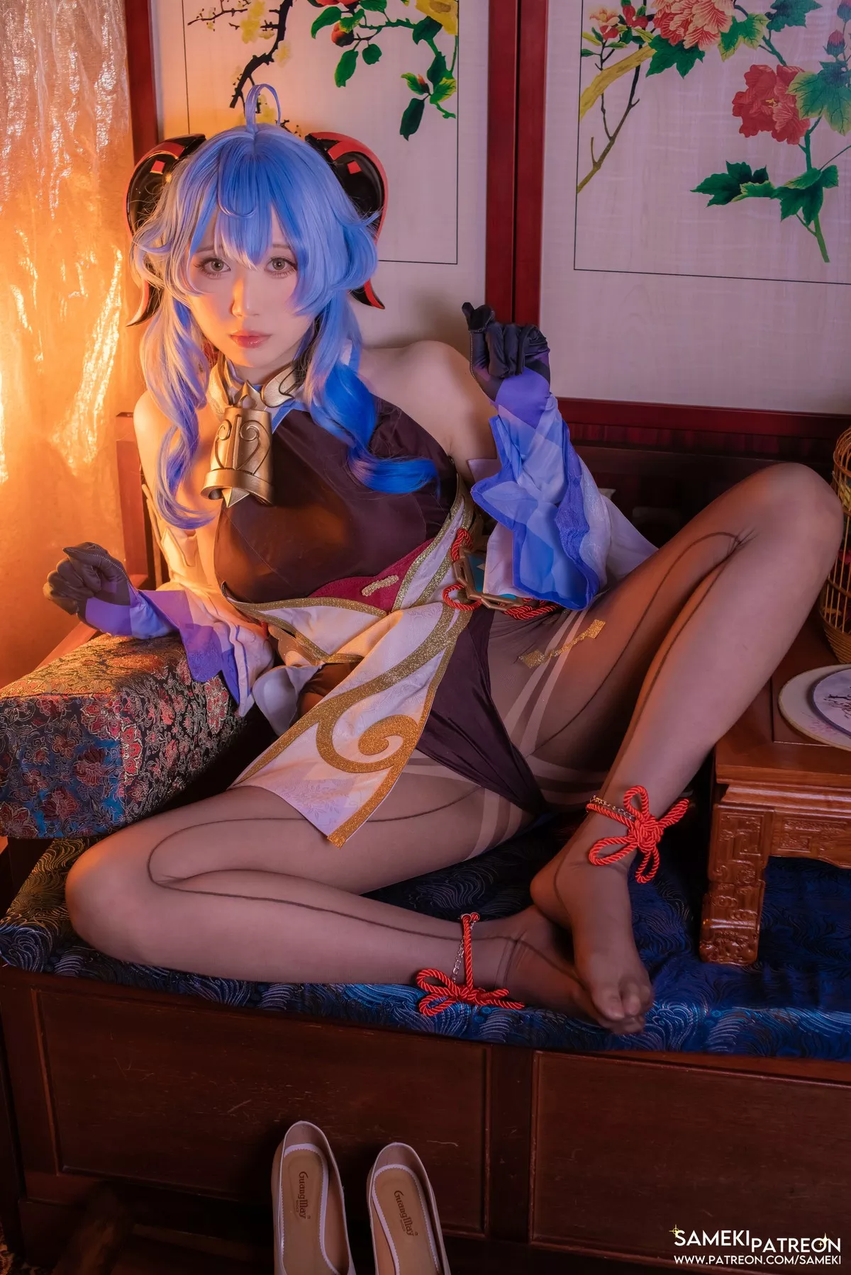 Cosplay 原神 甘雨 风情 丽人 Sameki 私摄