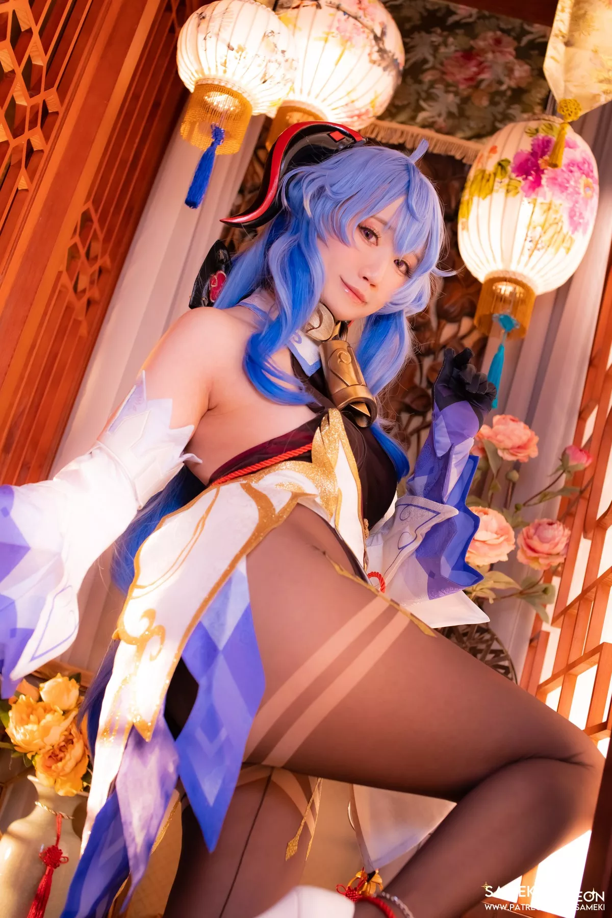 Cosplay 原神 甘雨 风情 丽人 Sameki 私摄