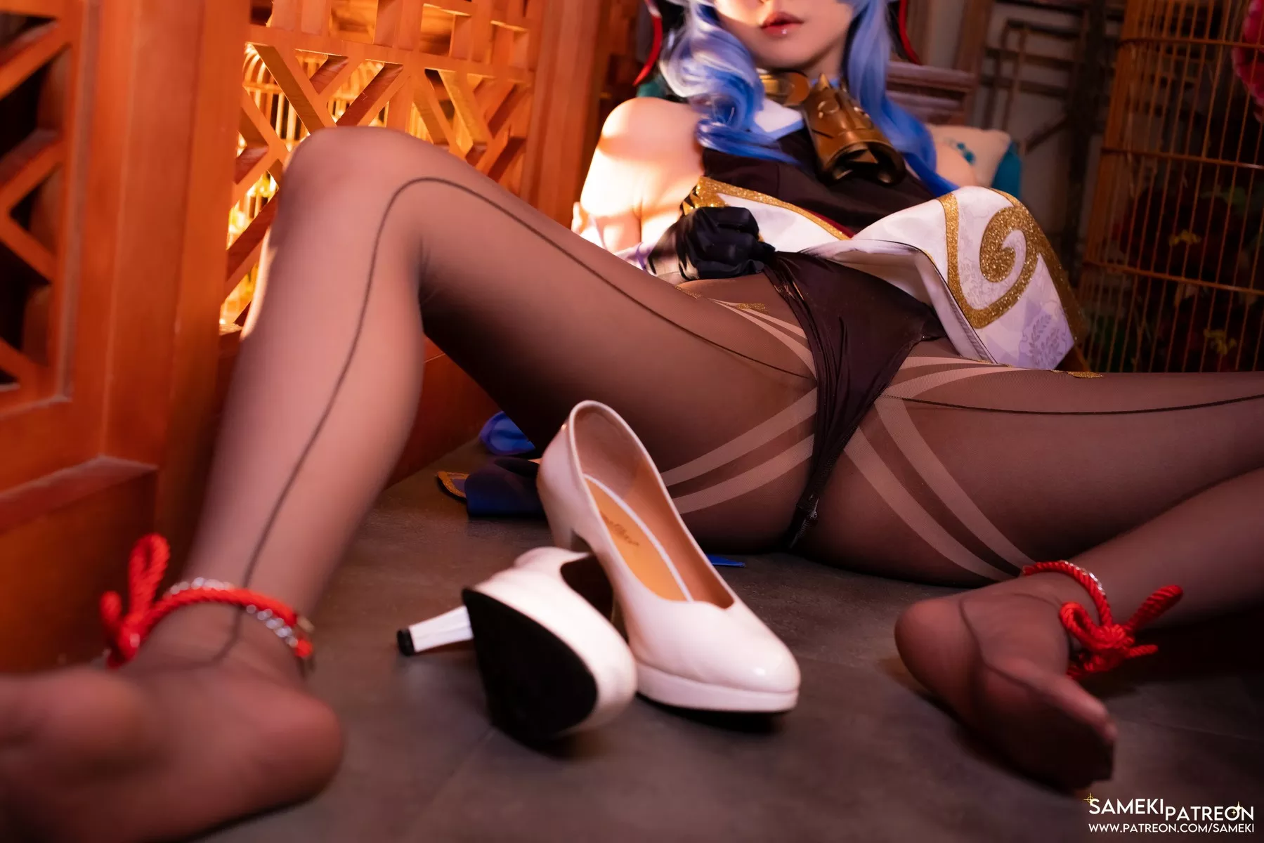 Cosplay 原神 甘雨 风情 丽人 Sameki 私摄