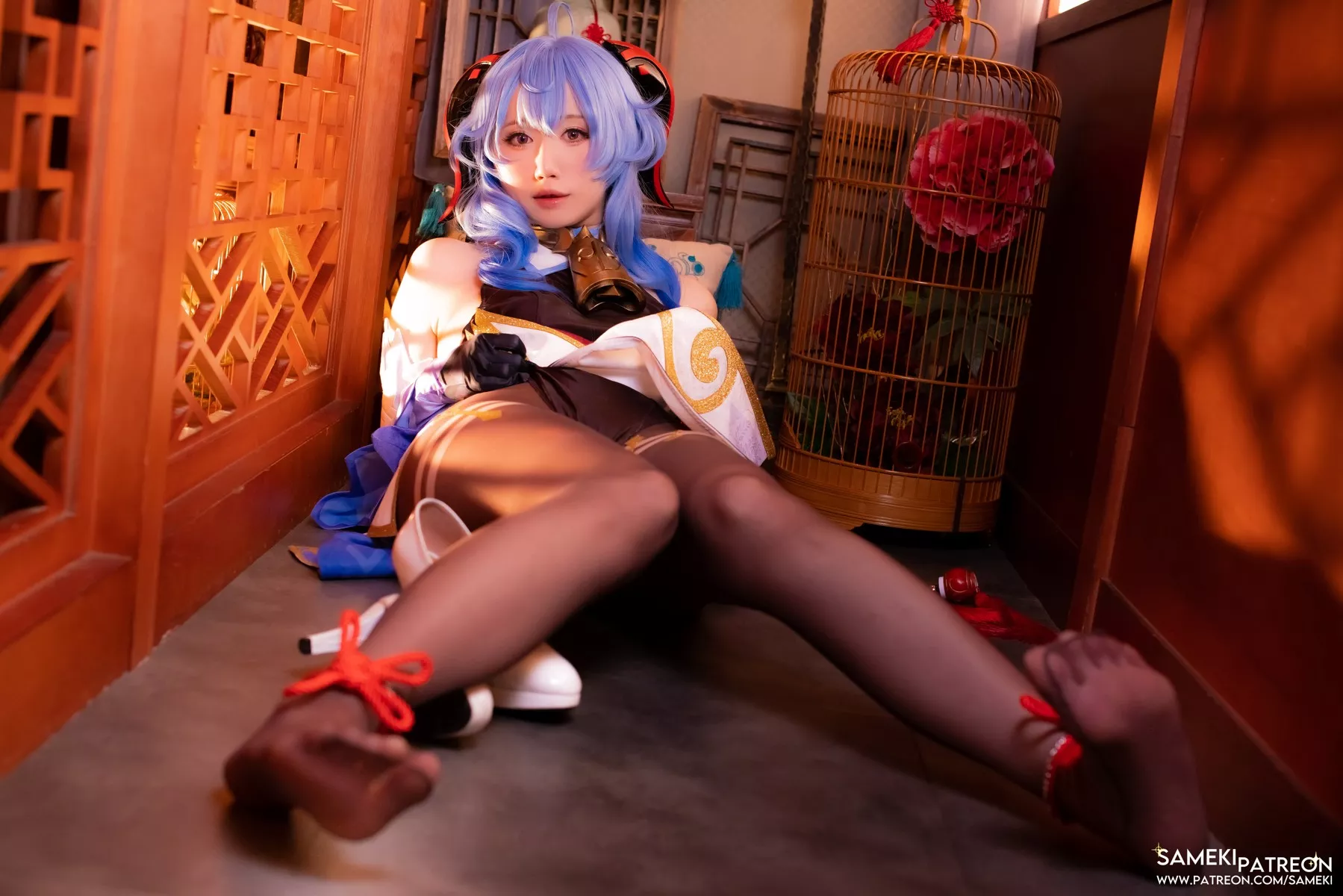 Cosplay 原神 甘雨 风情 丽人 Sameki 私摄