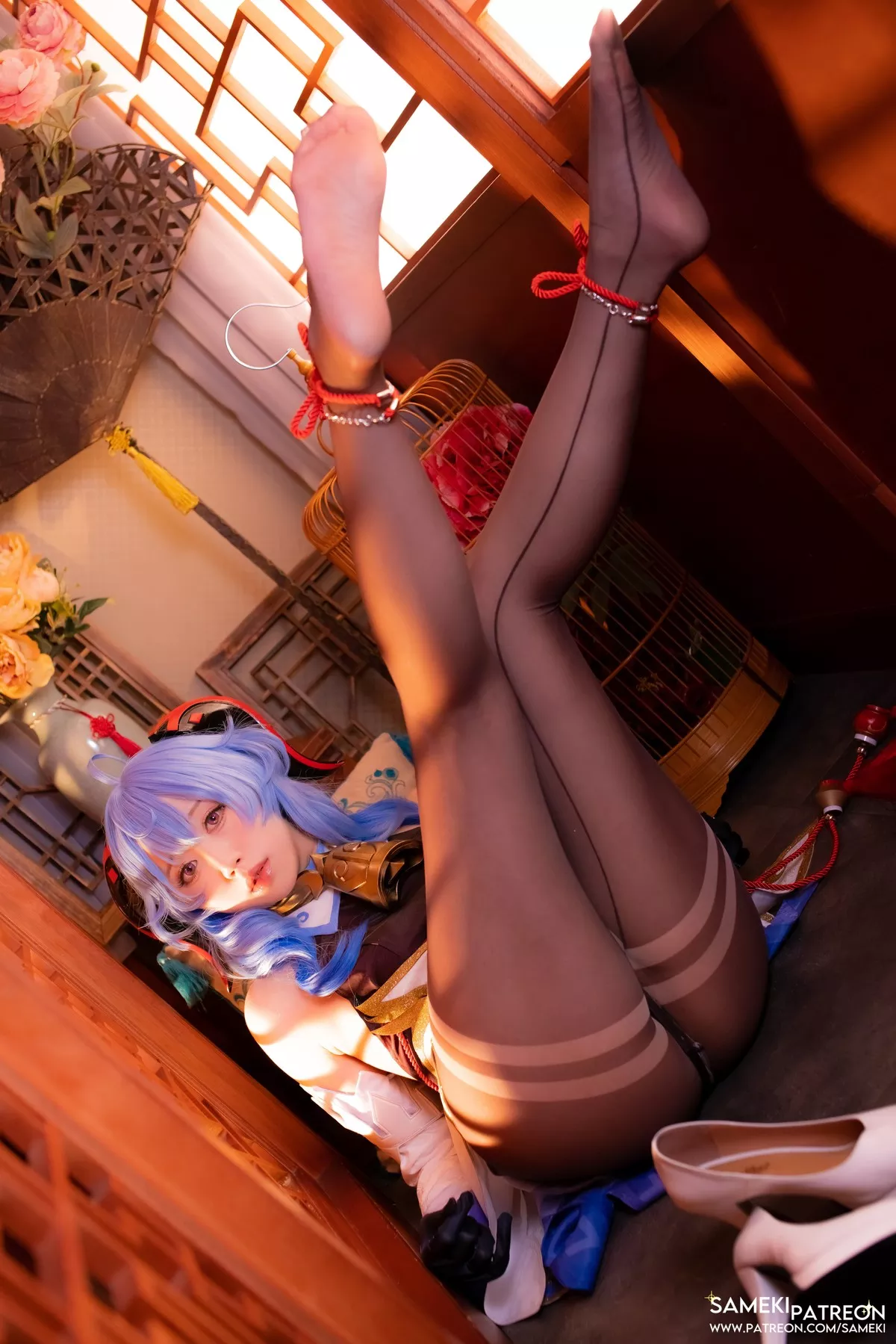 Cosplay 原神 甘雨 风情 丽人 Sameki 私摄