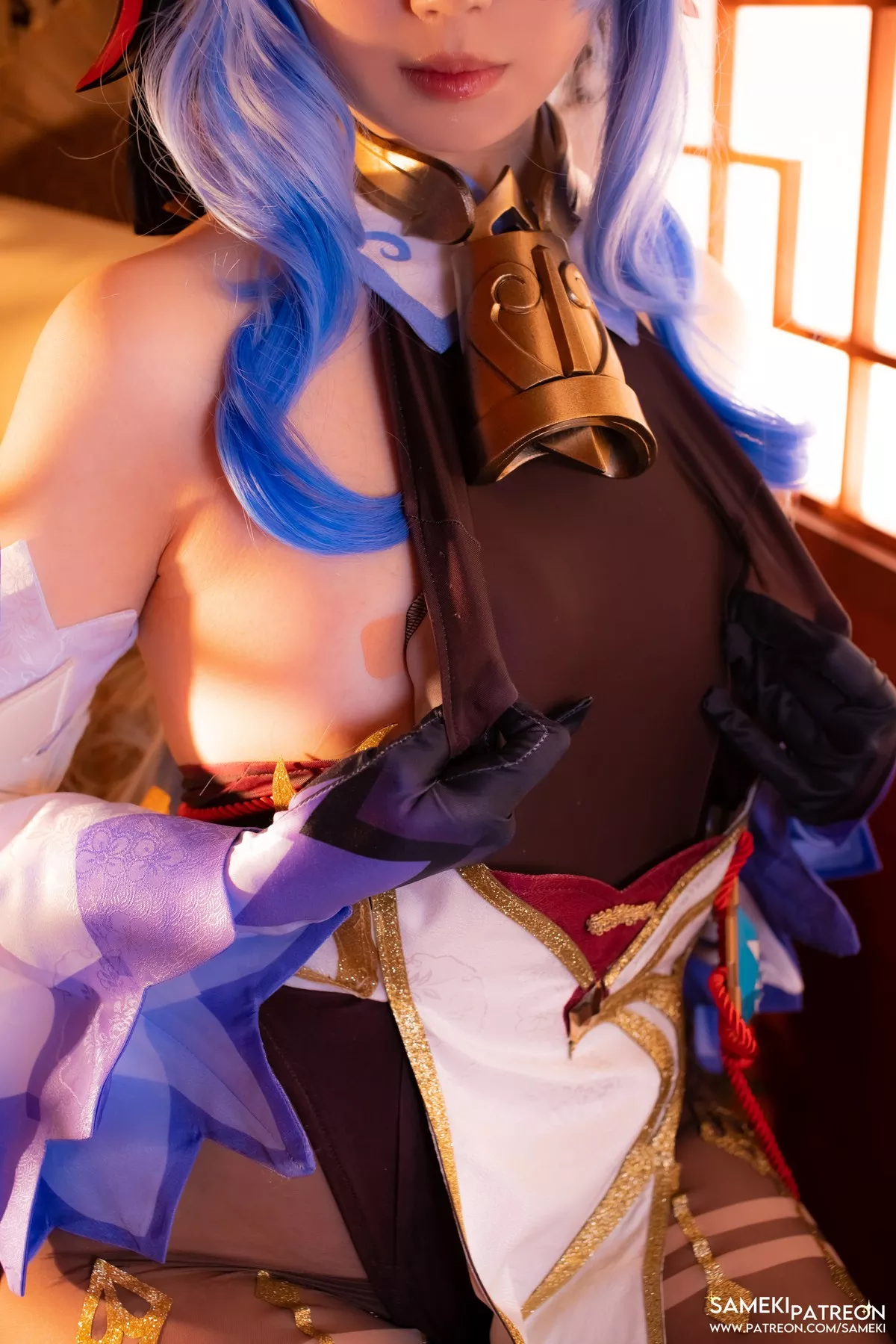 Cosplay 原神 甘雨 风情 丽人 Sameki 私摄