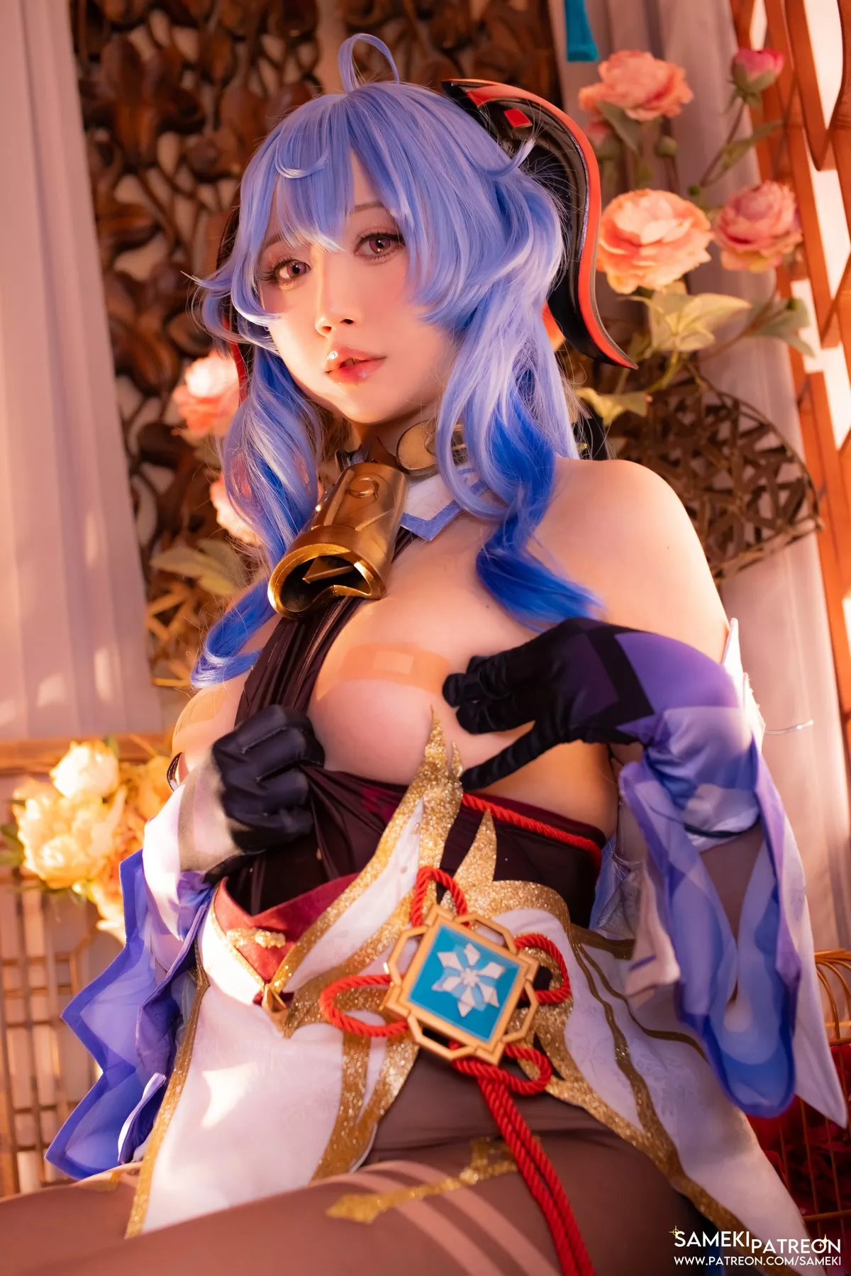 Cosplay 原神 甘雨 风情 丽人 Sameki 私摄