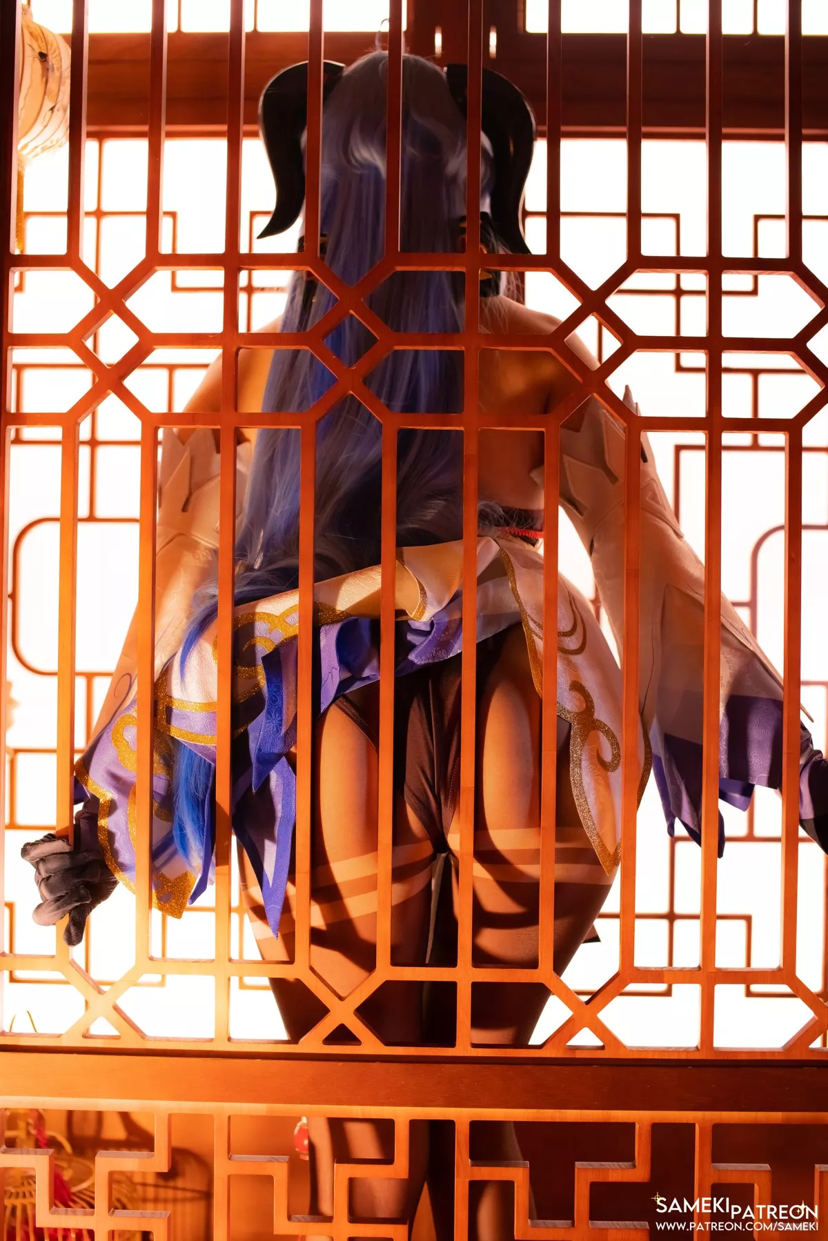 Cosplay 原神 甘雨 风情 丽人 Sameki 私摄