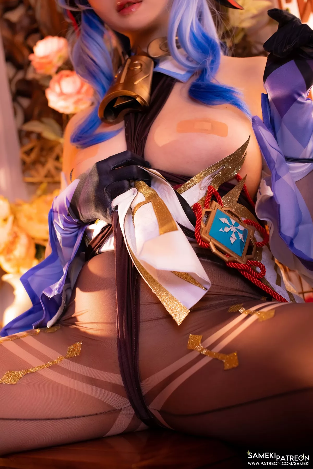 Cosplay 原神 甘雨 风情 丽人 Sameki 私摄