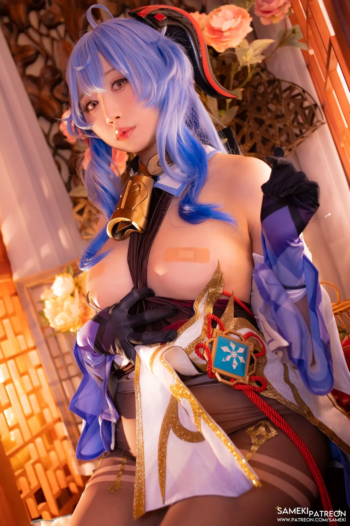 Cosplay 原神 甘雨 风情 丽人 Sameki 私摄