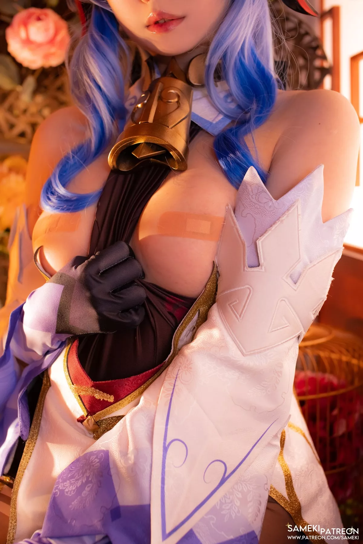 Cosplay 原神 甘雨 风情 丽人 Sameki 私摄