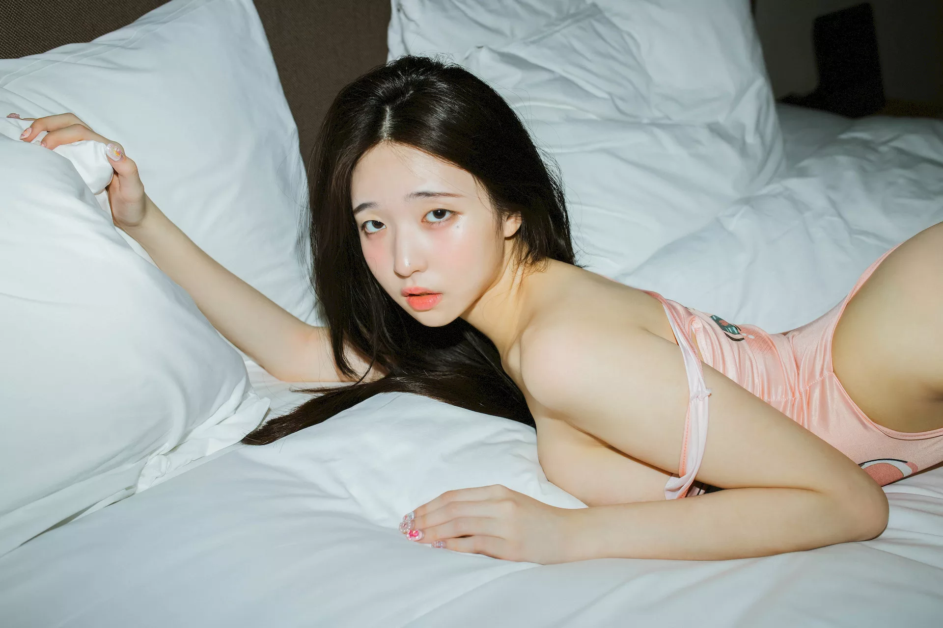 No.1 Night 月夜快照】 棒子 艺术图 Woo【Moon Only 全集修正 Yeon 美模 Snap you