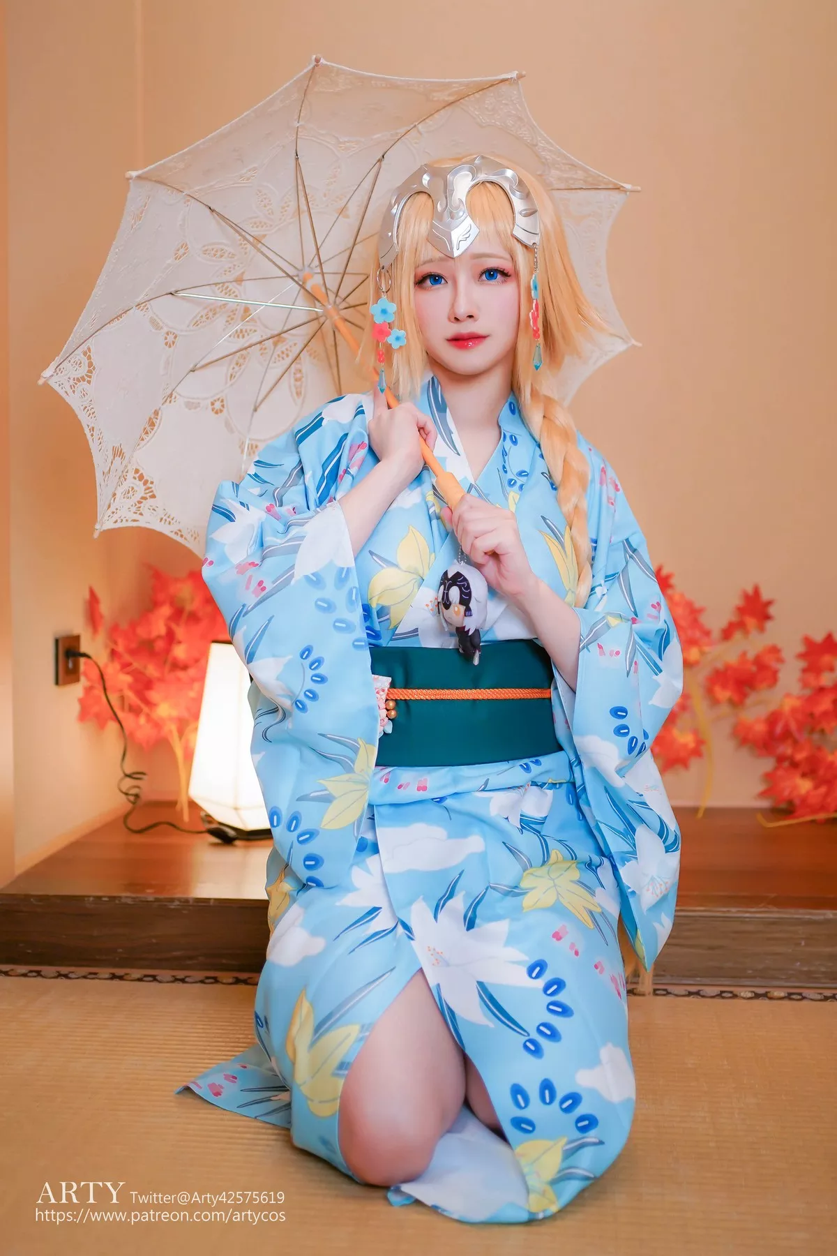 仙女 Cosplay 魅魔 Jeanne Arty亚�� 鲟 Arc 迷失人形 私摄 d