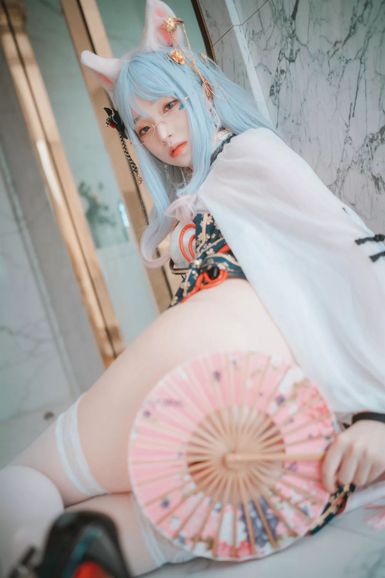高丽 Qipao 全集修正 Porte Chat Le 摄影 un 大佳玩】 魅模 Bambi【DJAWA