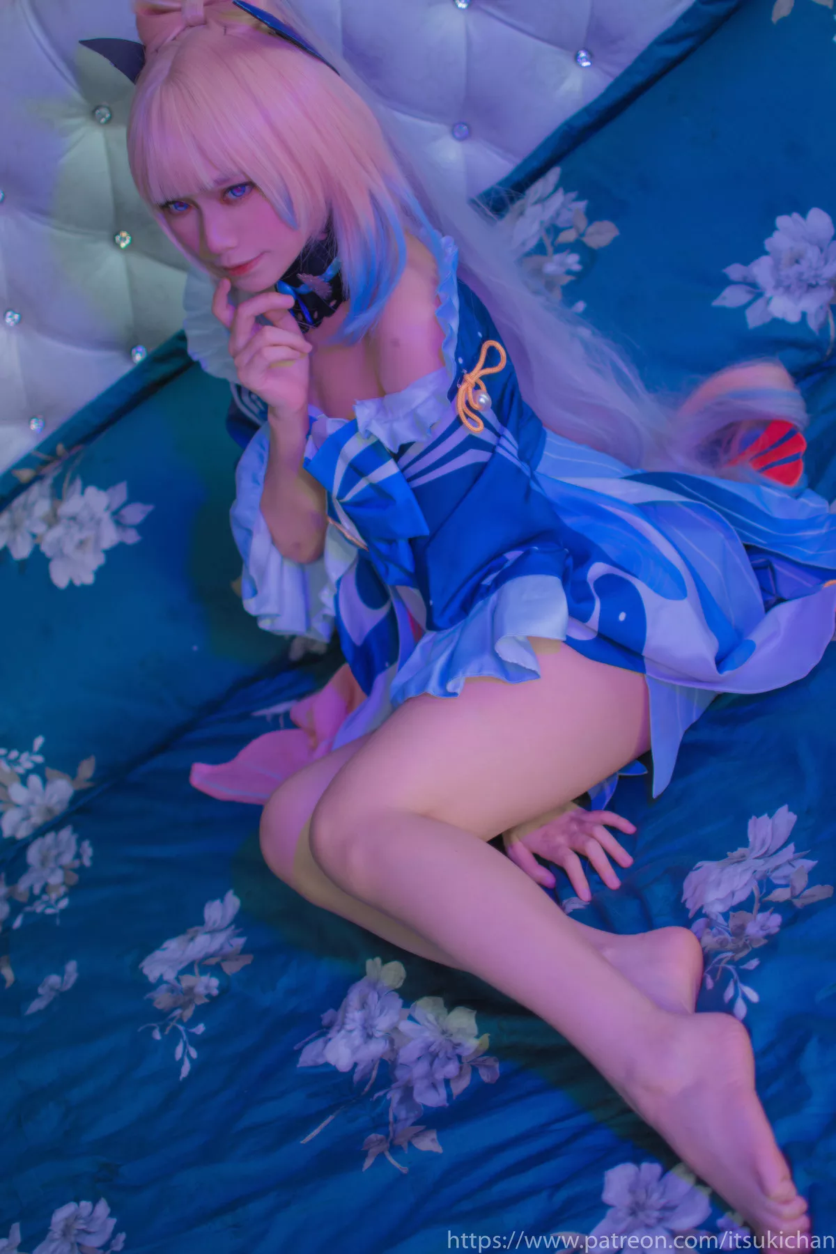 佳人 Itsukichan 珊瑚宫心海 斋斋いつき Cosplay Sangonomiya Kokomi
