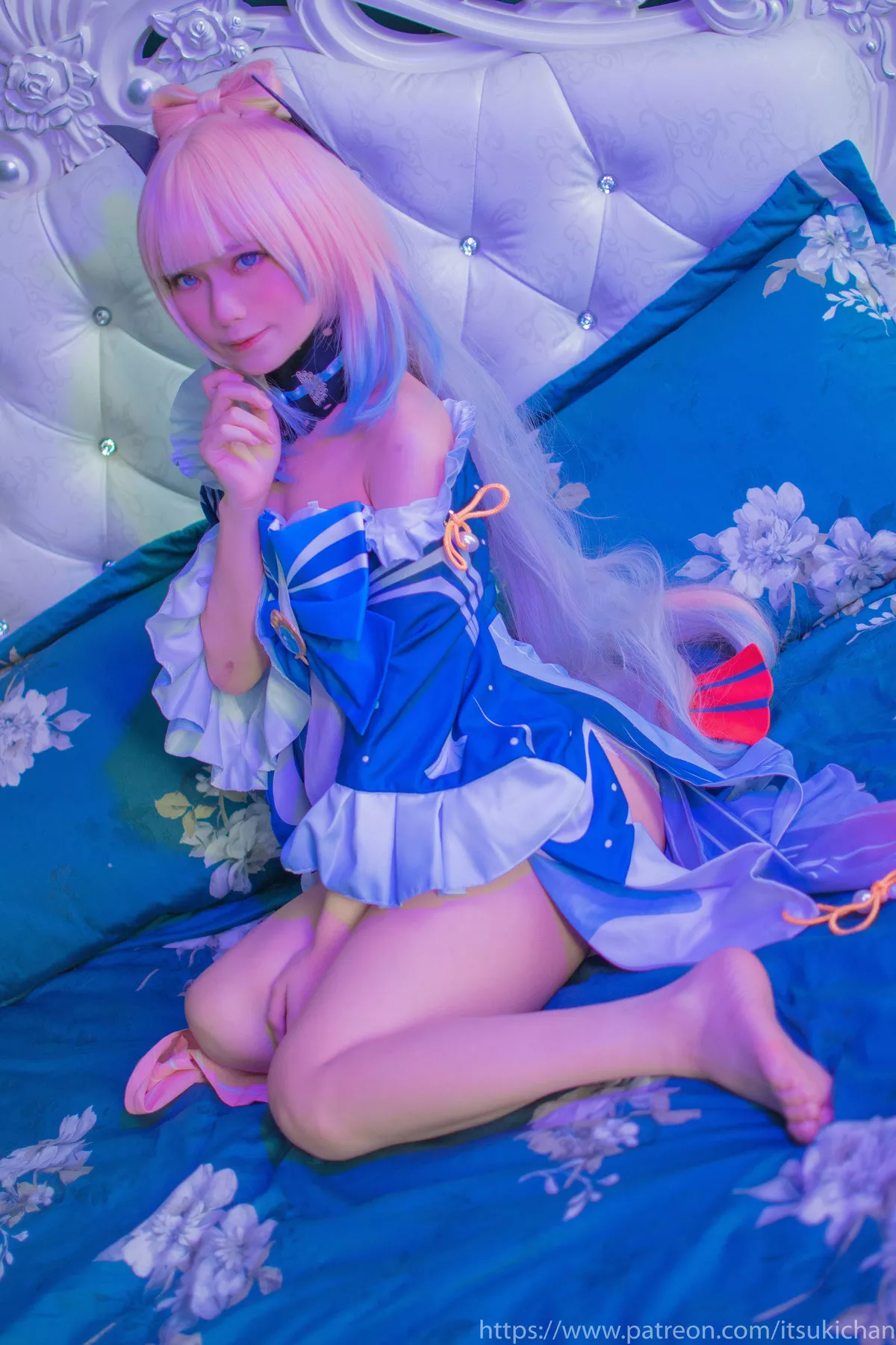 佳人 Itsukichan 珊瑚宫心海 斋斋いつき Cosplay Sangonomiya Kokomi