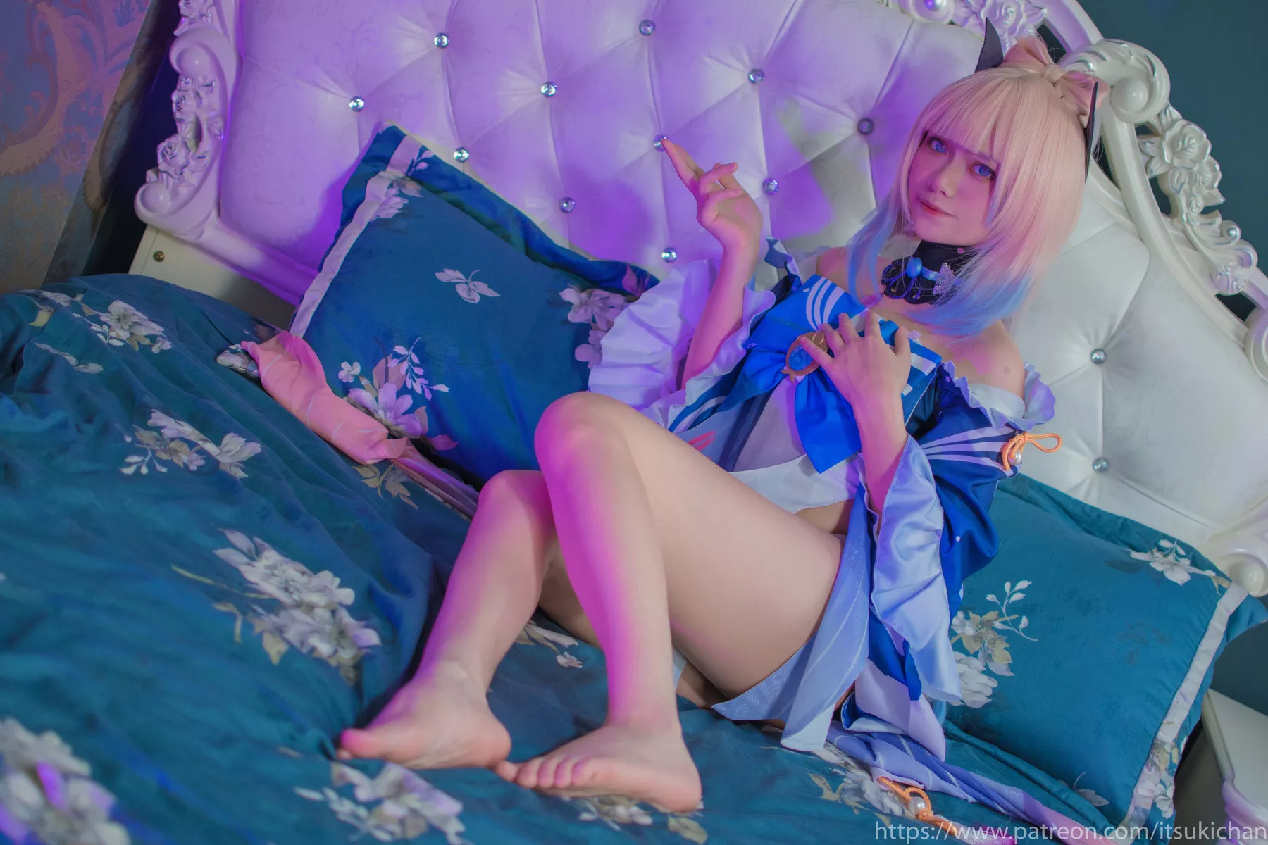 佳人 Itsukichan 珊瑚宫心海 斋斋いつき Cosplay Sangonomiya Kokomi