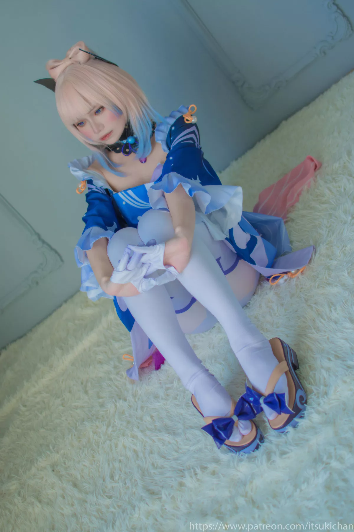 佳人 Itsukichan 珊瑚宫心海 斋斋いつき Cosplay Sangonomiya Kokomi