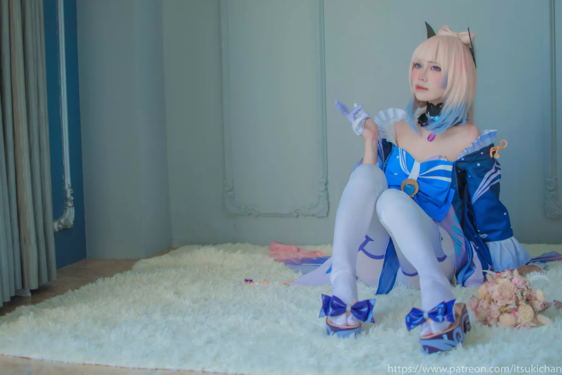 佳人 Itsukichan 珊瑚宫心海 斋斋いつき Cosplay Sangonomiya Kokomi