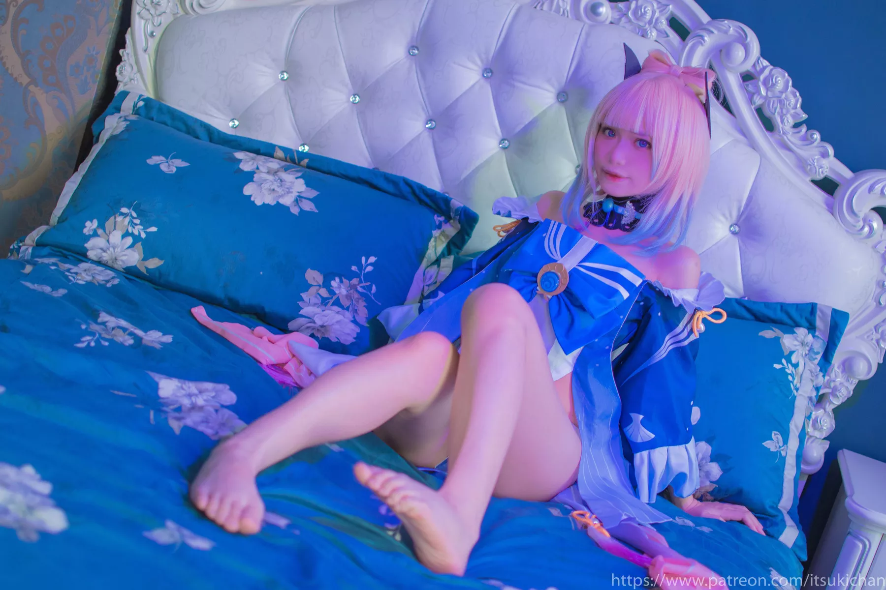 佳人 Itsukichan 珊瑚宫心海 斋斋いつき Cosplay Sangonomiya Kokomi