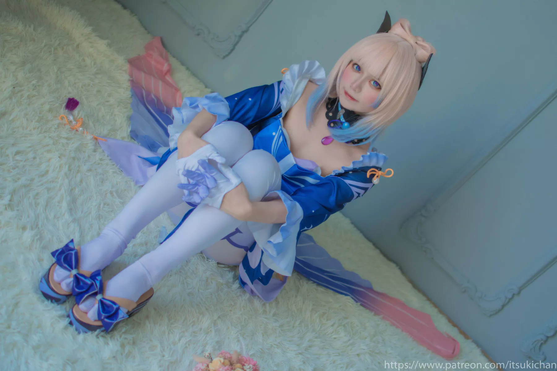 佳人 Itsukichan 珊瑚宫心海 斋斋いつき Cosplay Sangonomiya Kokomi