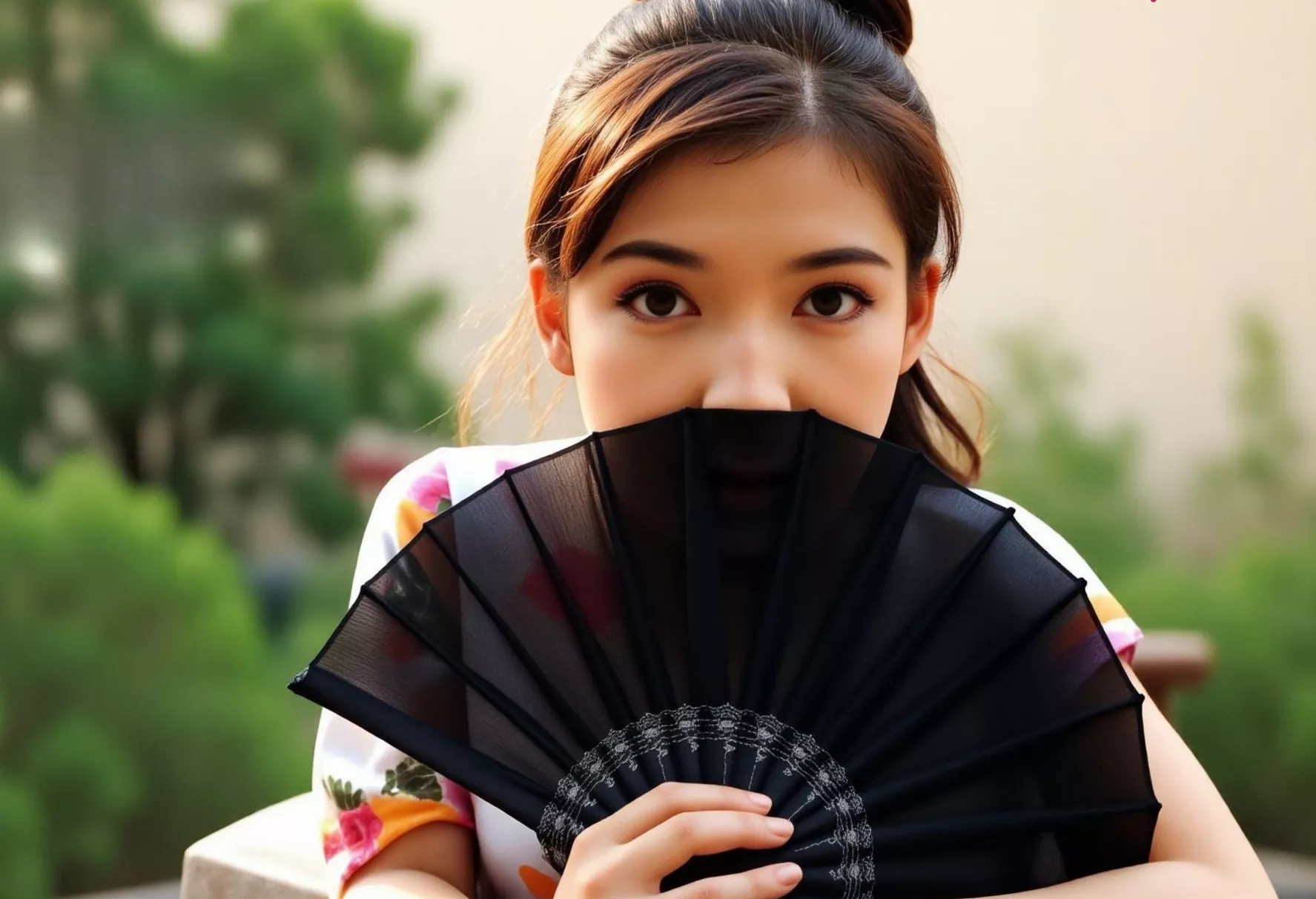 全集修正 邹魏雯 高质 清晨露水沾染温柔倩影 AI美女