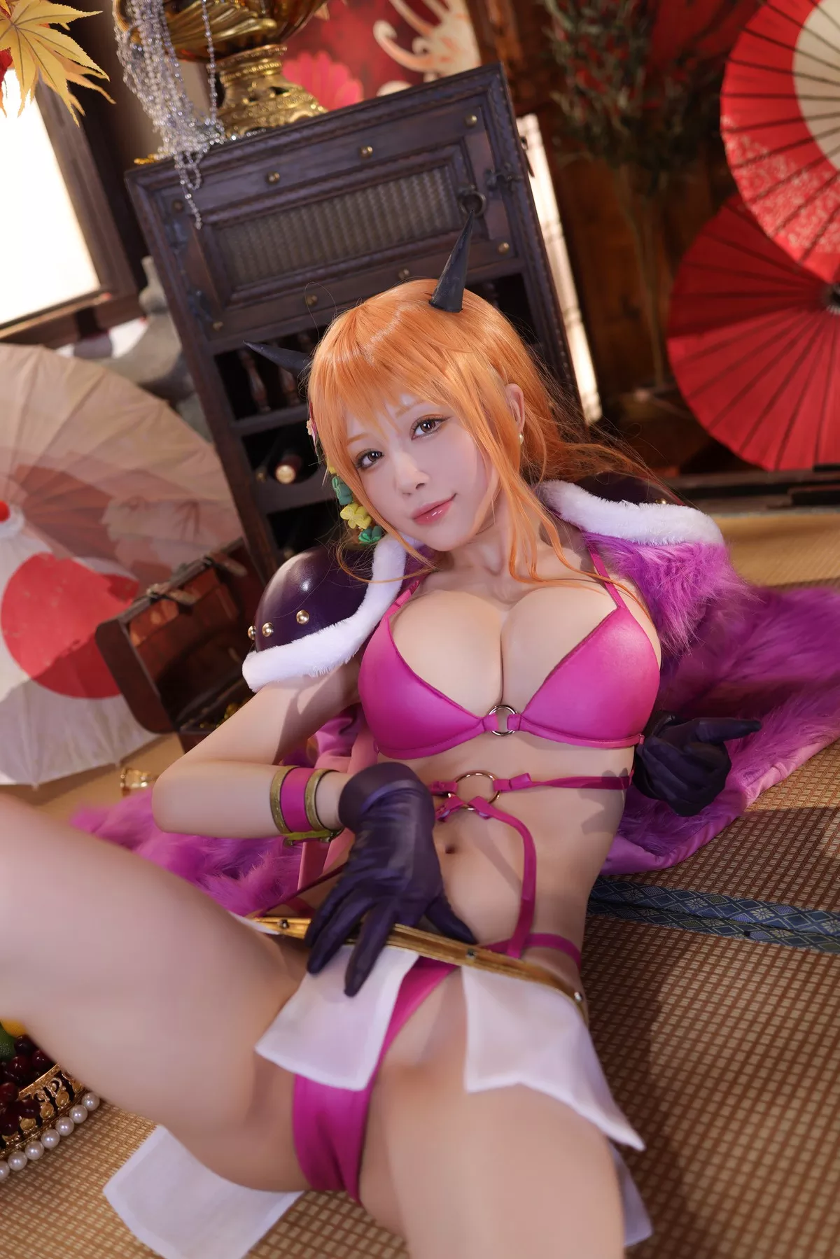 丽人 Cosplay aqua 娜美 私摄 水淼 海贼王 着迷