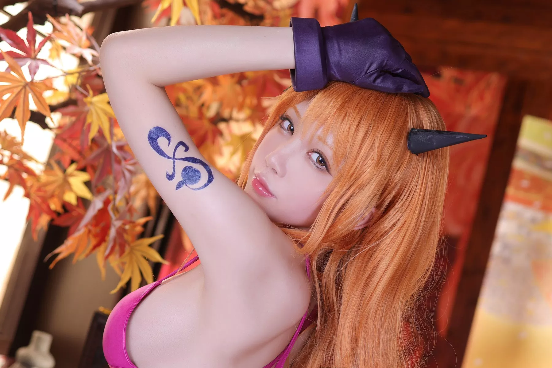 丽人 Cosplay aqua 娜美 私摄 水淼 海贼王 着迷