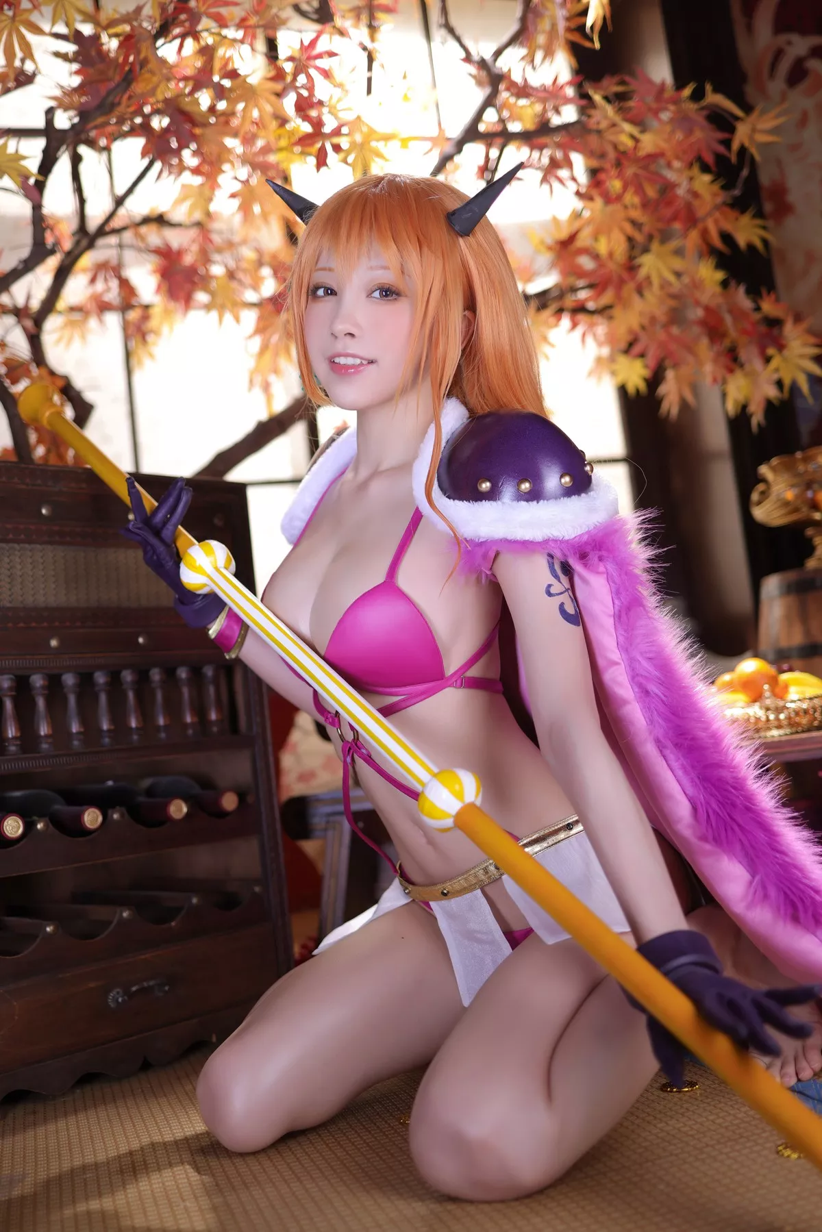 丽人 Cosplay aqua 娜美 私摄 水淼 海贼王 着迷