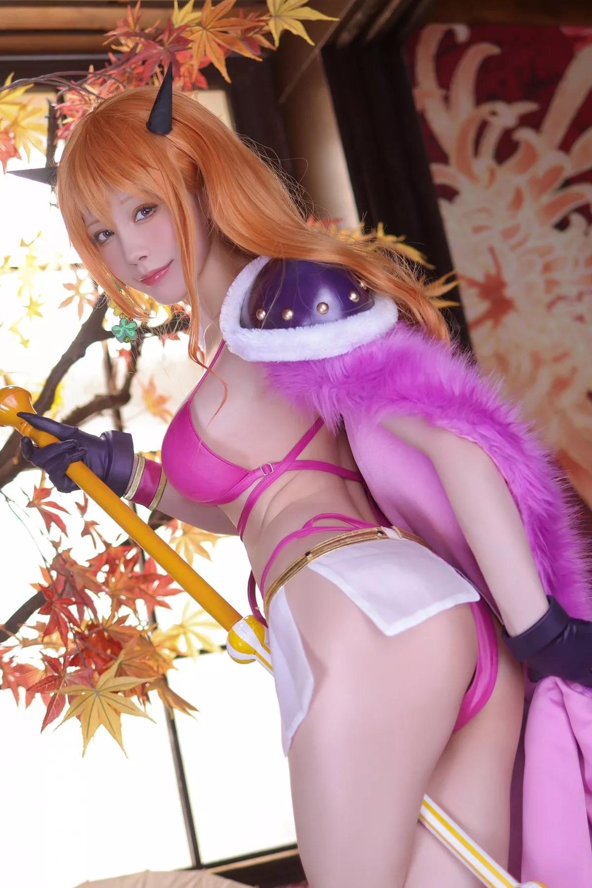 丽人 Cosplay aqua 娜美 私摄 水淼 海贼王 着迷