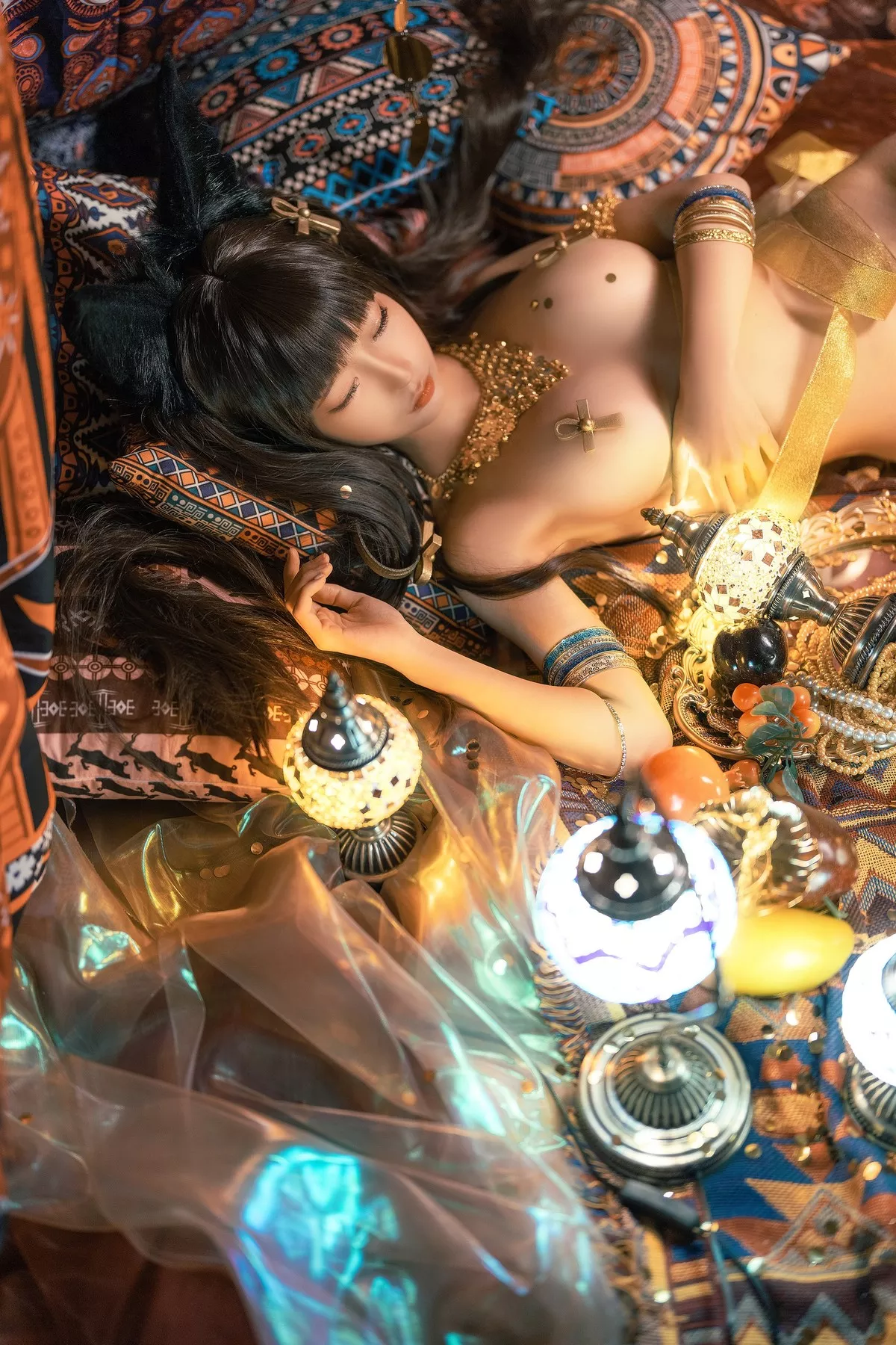 蠢沫沫 密拍 妩媚 Cosplay 埃及喵 尤物