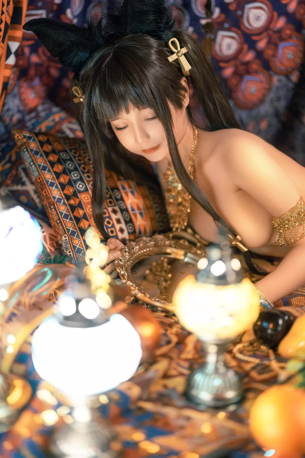 蠢沫沫 密拍 妩媚 Cosplay 埃及喵 尤物