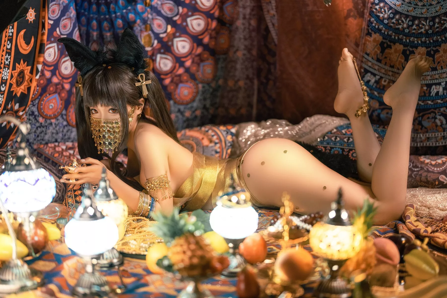 蠢沫沫 密拍 妩媚 Cosplay 埃及喵 尤物