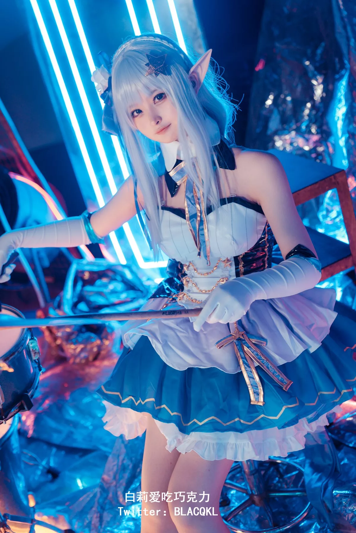 尤物 爱蜜莉雅 白莉爱吃巧克力 福利 Cosplay