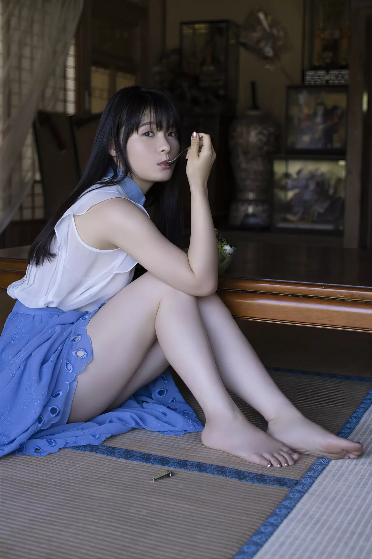 「夏の思い出」 日本 女神 写真 Mizuki Hoshina 全集修正 星名美津�o FRIDAY写真集
