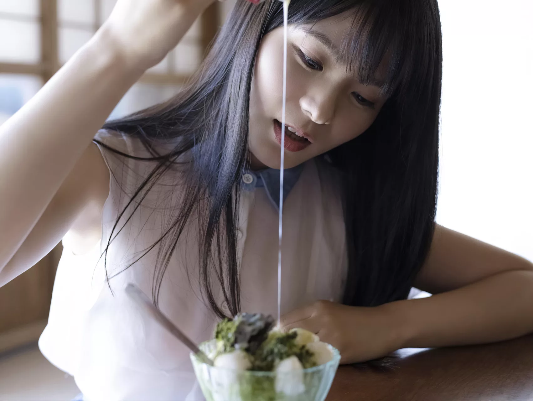 「夏の思い出」 日本 女神 写真 Mizuki Hoshina 全集修正 星名美津�o FRIDAY写真集