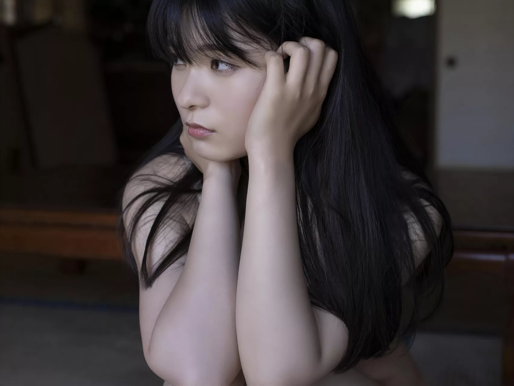 「夏の思い出」 日本 女神 写真 Mizuki Hoshina 全集修正 星名美津�o FRIDAY写真集