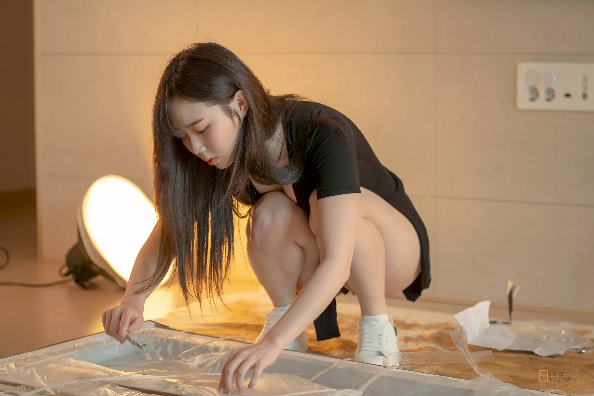 棒子 Realgraphic Myua【Korean (54P) Vol.8 美人 真实宝贝】 写真