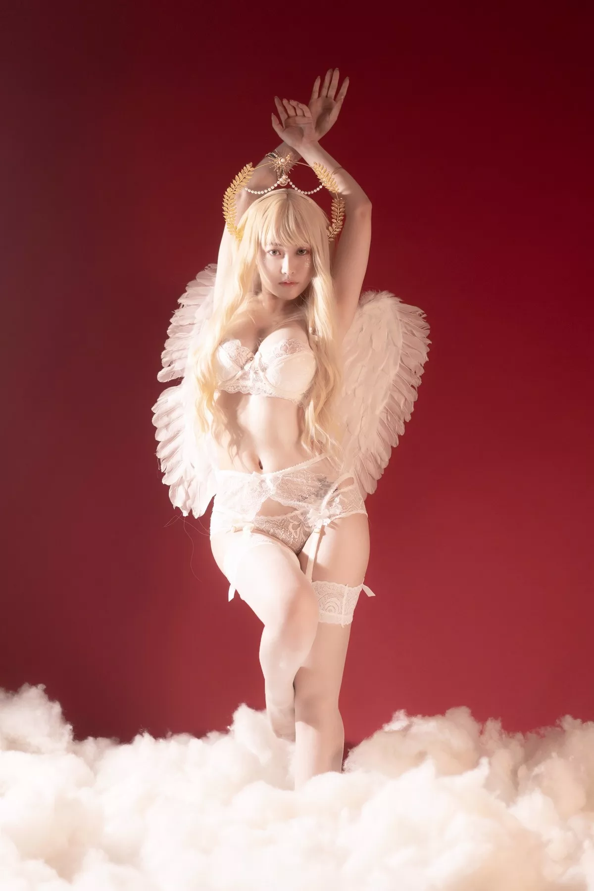 妩媚 Cosplay 尾巴天使 佳人 小何同学 私摄