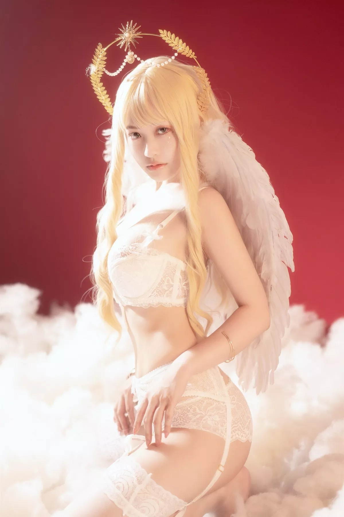 妩媚 Cosplay 尾巴天使 佳人 小何同学 私摄