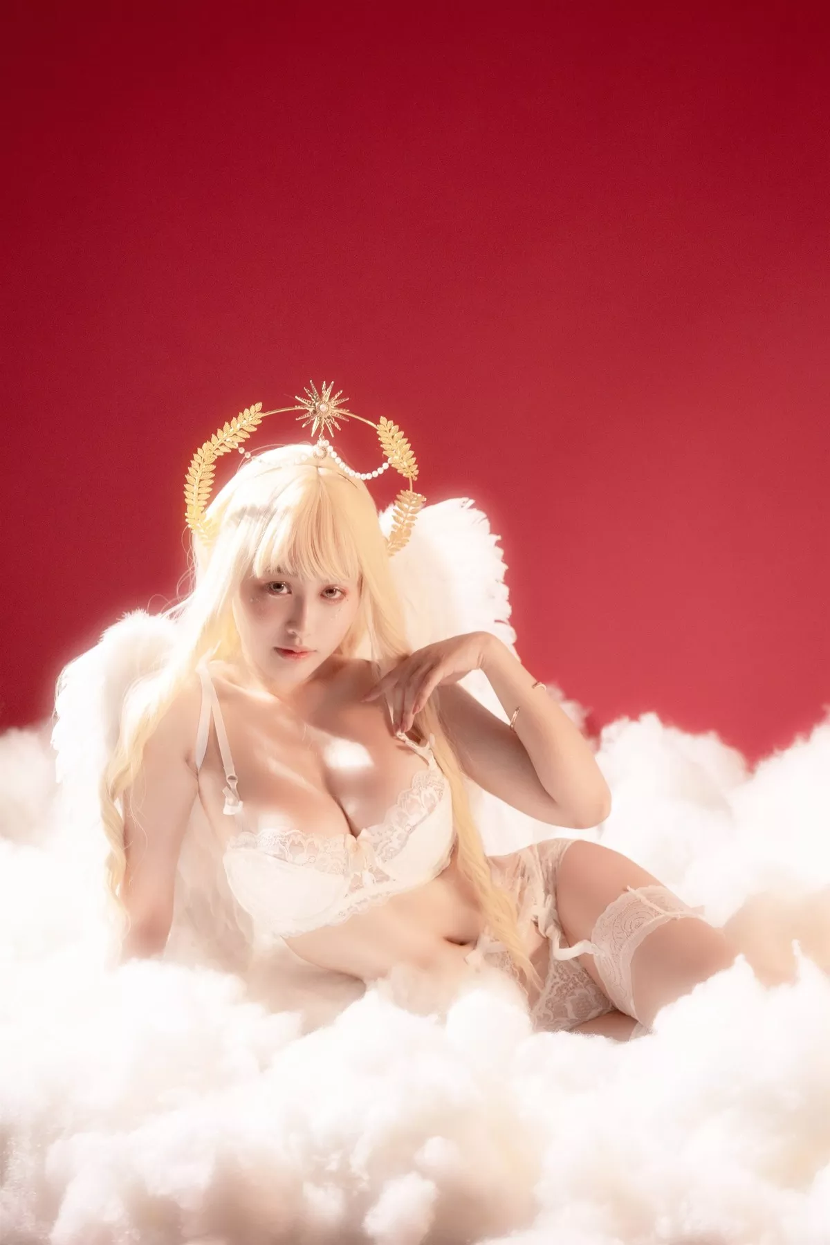 妩媚 Cosplay 尾巴天使 佳人 小何同学 私摄