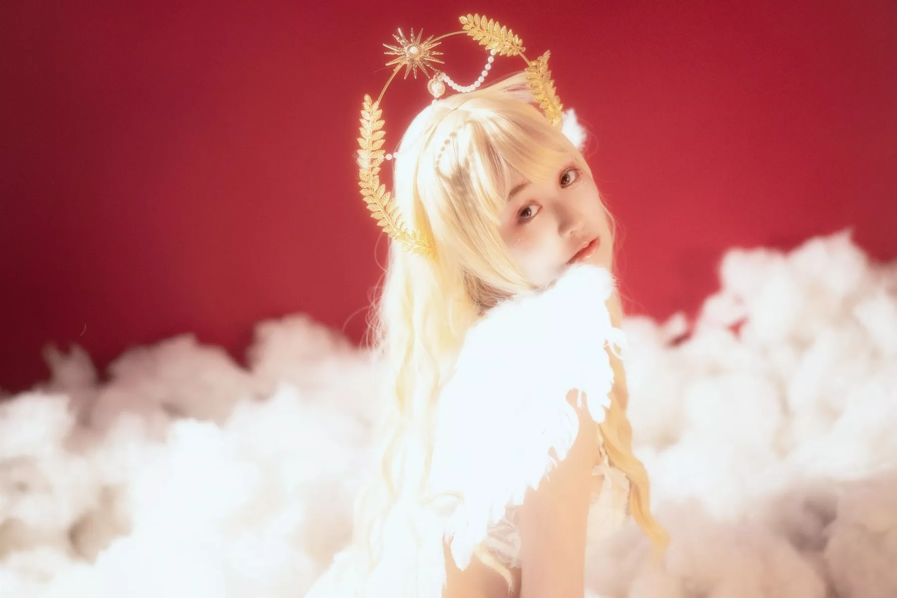妩媚 Cosplay 尾巴天使 佳人 小何同学 私摄