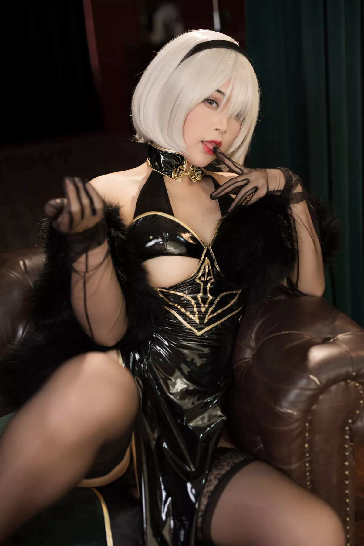 佳人 迷惑 私拍 萌系漂亮小妹 夜莺x2B 白烨 Cosplay