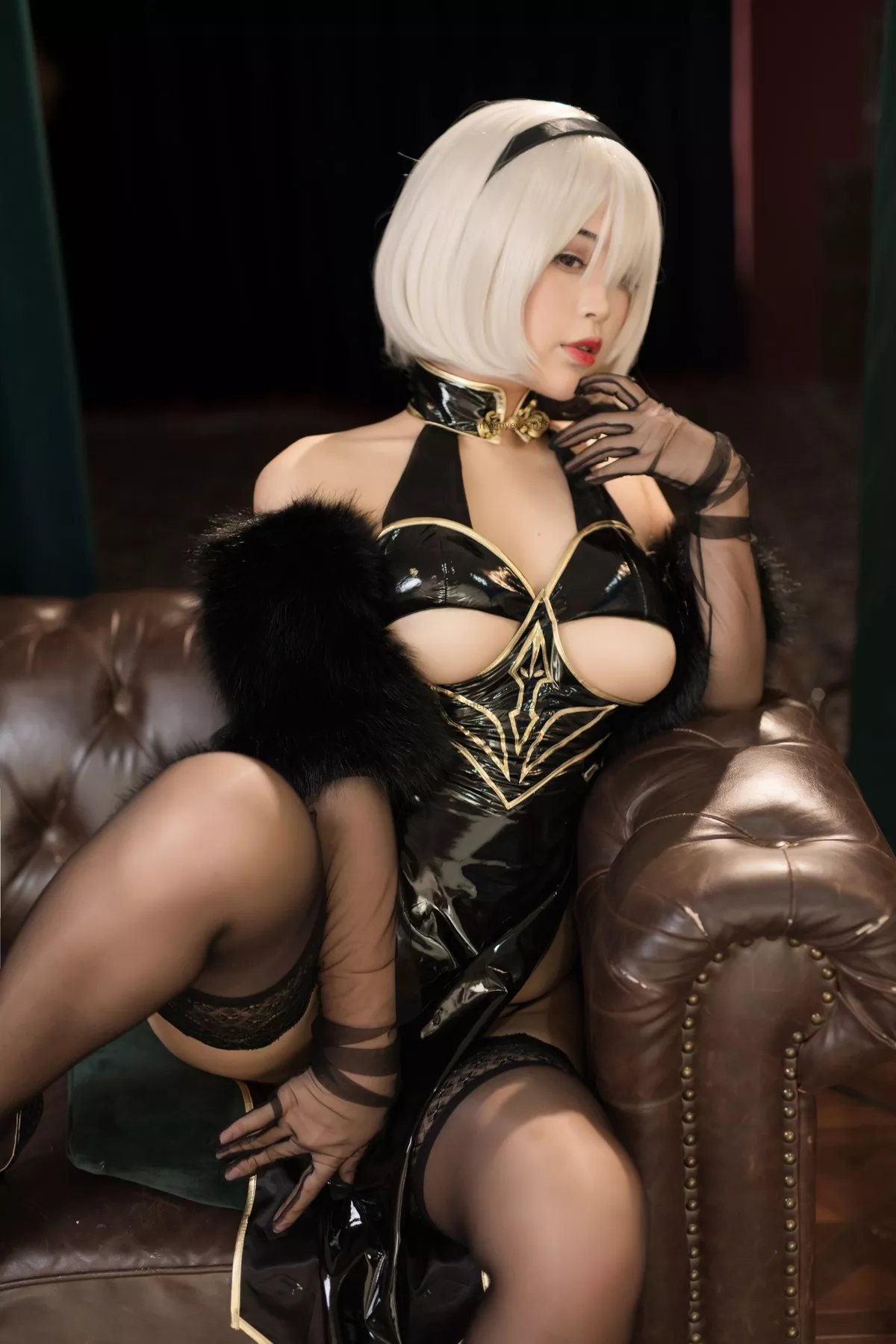 佳人 迷惑 私拍 萌系漂亮小妹 夜莺x2B 白烨 Cosplay