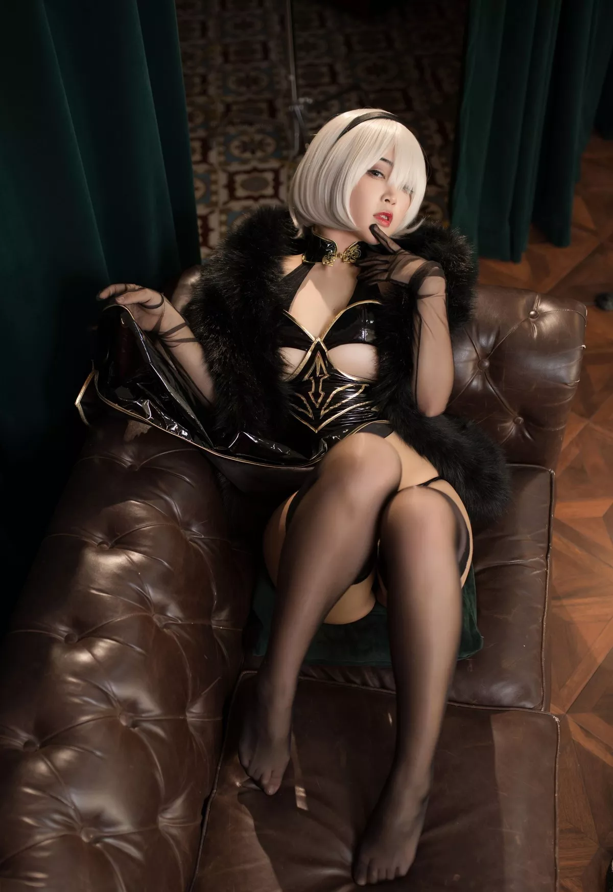 佳人 迷惑 私拍 萌系漂亮小妹 夜莺x2B 白烨 Cosplay