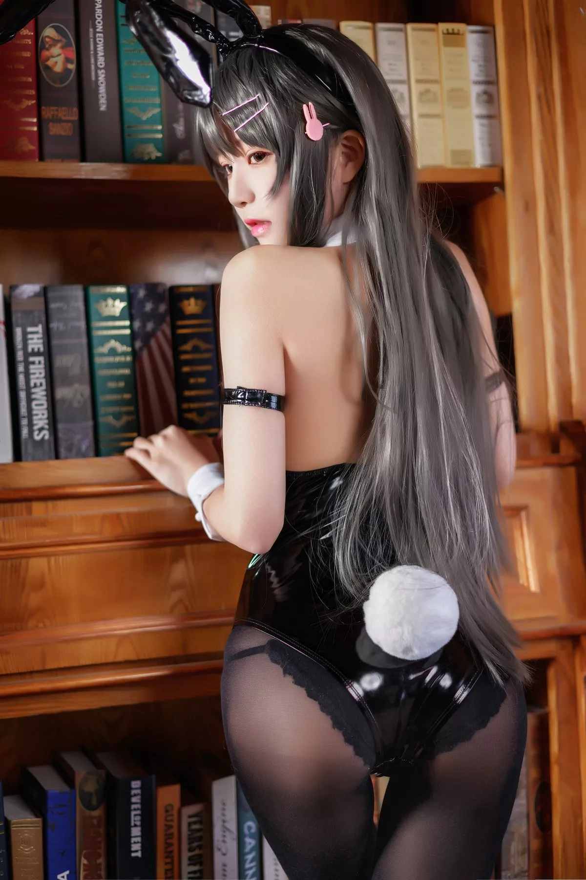 �@桃喵 美女 Cosplay 樱岛麻衣兔女郎