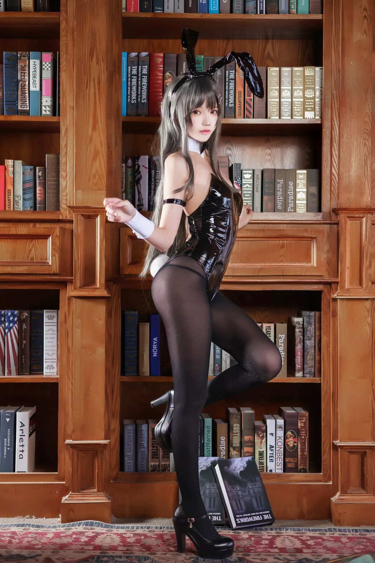 �@桃喵 美女 Cosplay 樱岛麻衣兔女郎