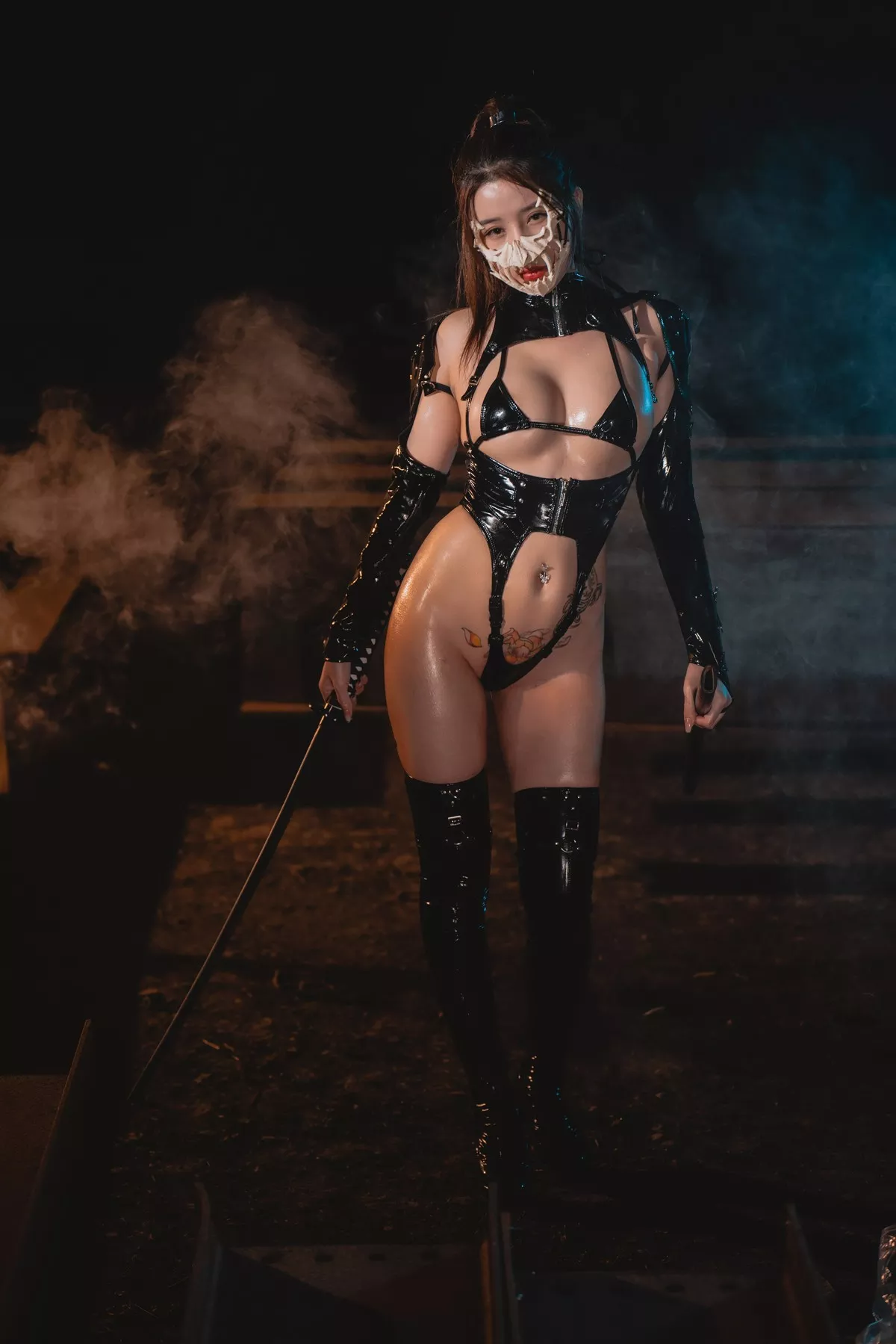 Kimmie 性感 Cosplay 私拍 异铁战斗服 丽人 蜜蜜子