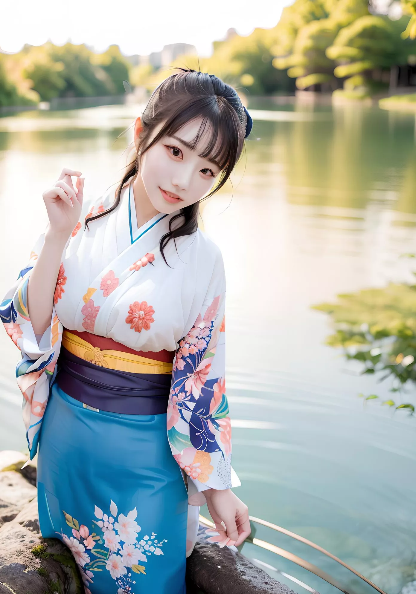 全集修正 瞳影浅笑之和风细语の妩媚旋律 AI美女 超清 艾妖儿