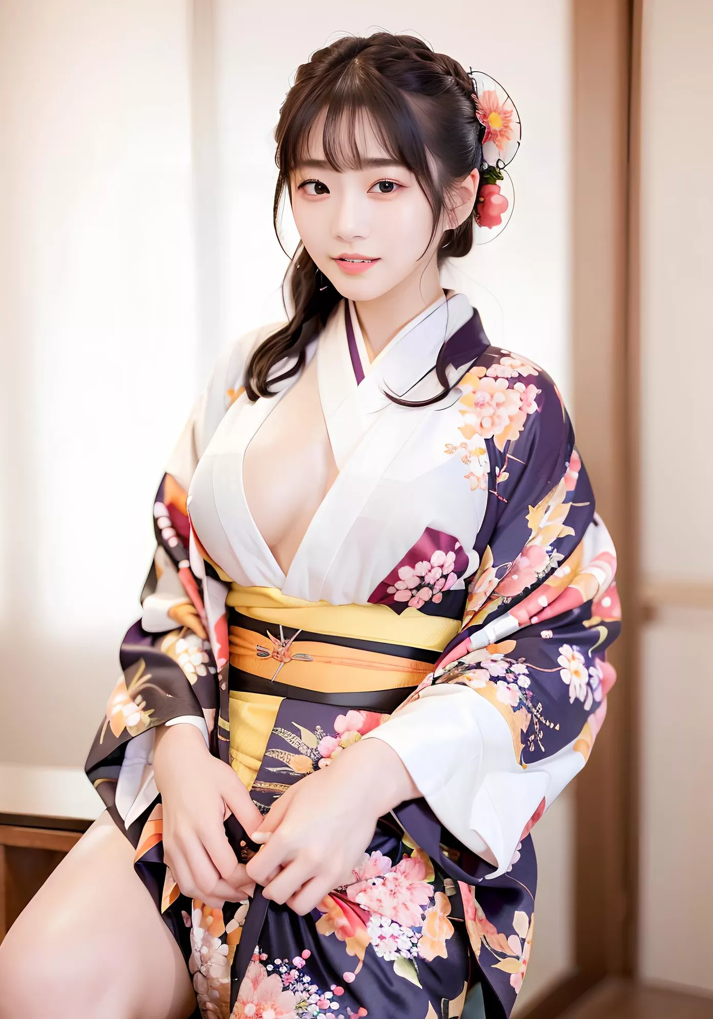 全集修正 瞳影浅笑之和风细语の妩媚旋律 AI美女 超清 艾妖儿