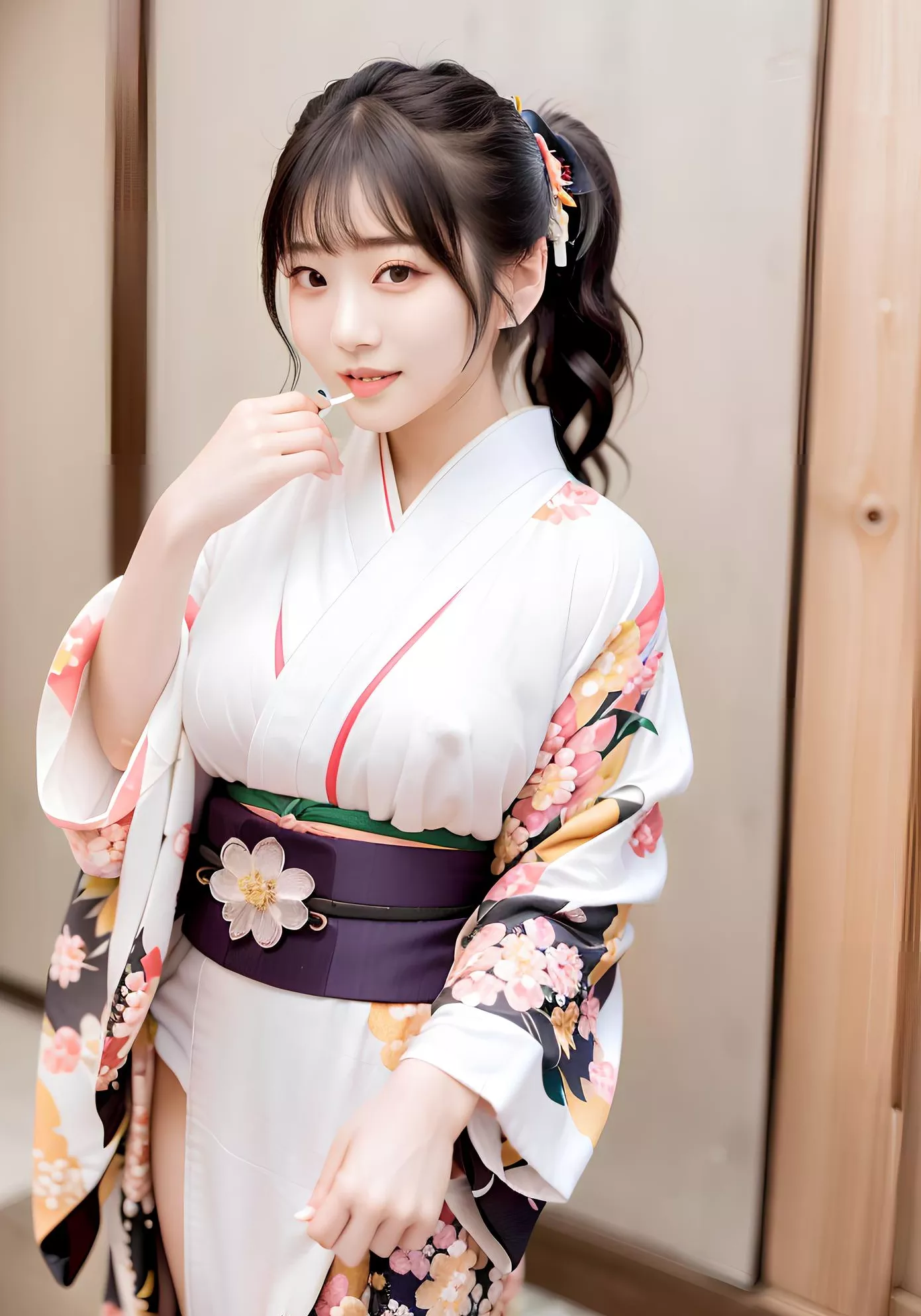 全集修正 瞳影浅笑之和风细语の妩媚旋律 AI美女 超清 艾妖儿