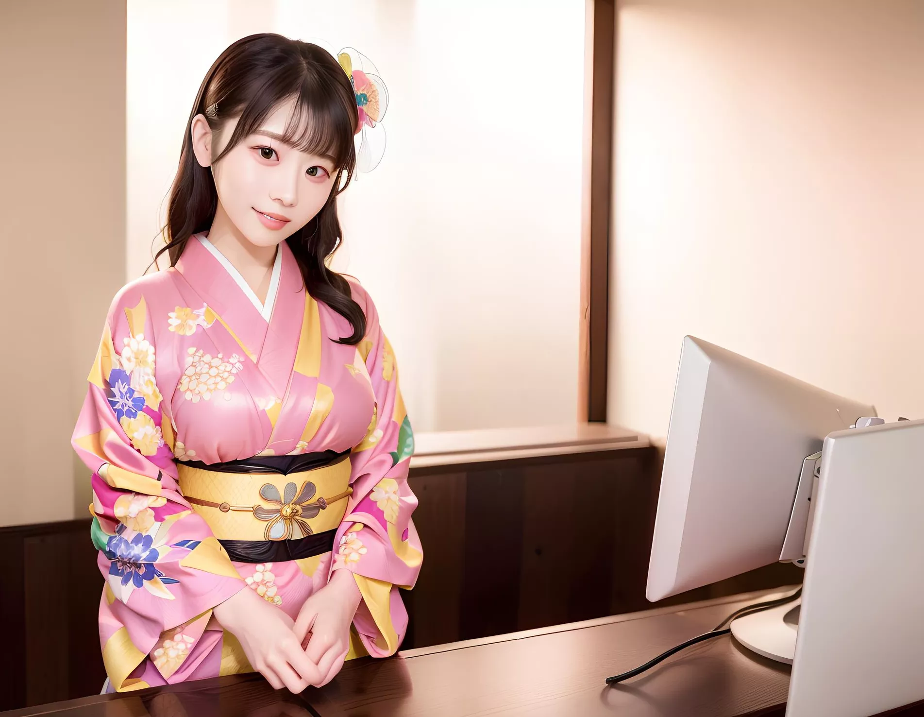 全集修正 瞳影浅笑之和风细语の妩媚旋律 AI美女 超清 艾妖儿